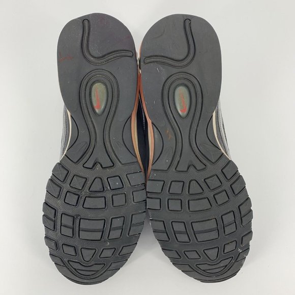 Men\'s Nike Air Max 98 Total Crimson Running Shoes‎ Gray Orange Size 12 main image 4